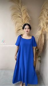 Daster Long Masayu Exclusive Bahan Crincle Premium