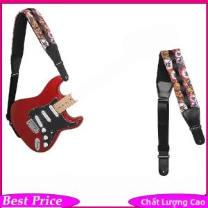 IRIN | Dây Đeo Vai Đàn Guitar Bằng Da Có Thể Điều Chỉnh Kiểu Cao Bồi Miền Tây Dày Dặn Bản Rộng Giảm Áp Lực Cho Phụ Kiện Nhạc Cụ Dây