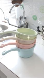 Gayung Mandi Warna Pastel Gayung Air Serbaguna Gayung Plastik Tebal