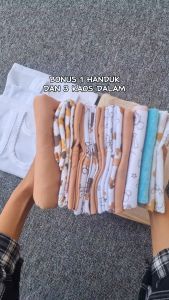 35pcs baju bayi celana bayi baru lahir Setelan baju bayi newborn Atasan baju bayi baru lahir Kado lahiran handuk kaos singlet baju bayi baru lahir