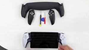 9IN1 For PS5 Portal Hard Cover Case Housing Shell Shockproof Handheld Game Console Cover Replacement for PS Portal Game Accessor