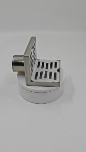 3.5Inch Saringan Got SUS 304 Siku Floor Drain Saringan Dinding Sudut Floor Drain Wall Corner Pembuangan Air Unik / Floor Drain dinding