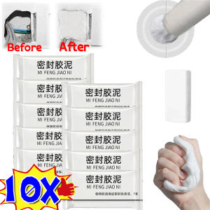 10 cái máy điều hòa lỗ Sealant ống chống thấm con dấu sửa chữa niêm phong đất sét nhanh chóng vá bùn cho Cống kết nối tường lỗ