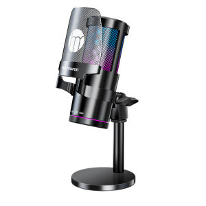 Haomuren | Live Streaming Desktop Microphone with Noise Reduction USB