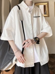 Hong Kong Style Retro Short-Sleeved Shirt & Thin Jacket: A Guide to Summer Fashion for Teenagers