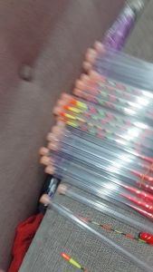 Phao điện câu đài E01  E02  E03 màu đỏ  mỗi quả phao kèm 1 pin