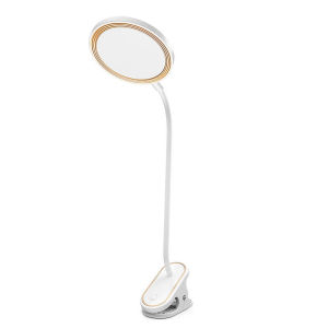 Đèn Bàn LED Sạc USB Có Kẹp 3 Chế Độ Làm Mờ Điều Khiển Bằng Cảm Ứng Bảo Vệ Mắt Khi Đọc Sách Nghiên Cứu Văn Phòng Phòng Ngủ Đầu Giường