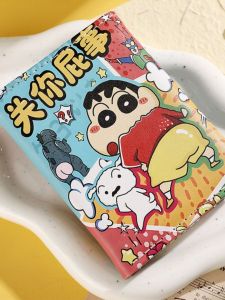 Cute Short Foldable Wallet for Women Original Design Cartoon Print PVC Material Card Holder Compact Size Spring 2024 New Model
