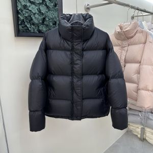 2025 Winter Thickened Short Puffer Jacket Womens Stand Collar Versatile Bread Style Duck down Coat Warm Commute Style Straight Cut