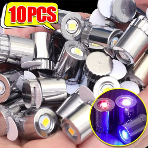 Hibeautylife】หลอดไฟอะไหล่ไฟ Led ขนาดเล็ก10ชิ้นหลอดไฟทำงานด้วยแบตเตอรี่ไฟฉายตั้งแคมป์ส่องสว่างตกแต่งแฮนด์เมด