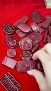 已开光钥匙链礼物 Fortuna Cinnabar Zodiac Patron Saint Key Chain Pendant for Men and Women New Fortune Transfer Pendant Keychain Gift 招财朱砂十二生肖守护神钥匙扣挂件