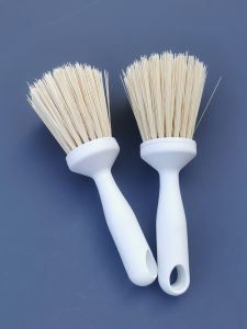 New Kitchen Brush Home Use Dishwashing Long Handle Non-Stick Oil Damage-Free Pot Cleaner Scouring Pad for Household Cleaning