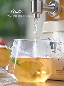 【WIFER Flagship】 3L health pot with faucet split-type constant temperature flower tea pot multi-functional large capacity - COD花茶壺