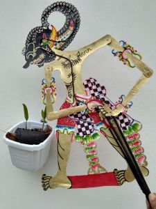 wayang kulit asli bima