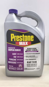Nước làm mát động cơ màu TÍM PRESTONE MAX European Vehicles 50% - can 3.78L