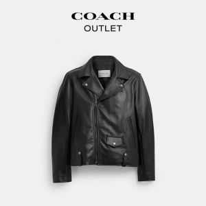 Coach | Leather Moto Jacket
