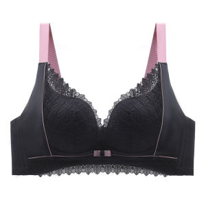 Áo Ngực Không Dây Fran Roux Dành Cho Nữ Mùa Hè U Cup Lót Ren Áo Ngực Tập Luyện Ngực Nhỏ Tập Trung Áo Ngực Cotton