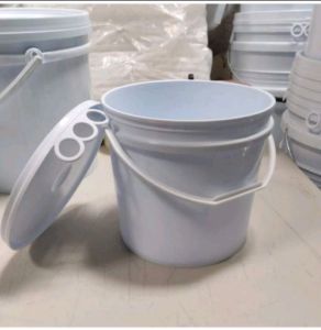 Industrial pail with lid and cover for heavy materials 4L 10L 16L 20L