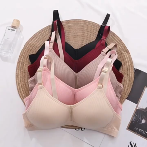 Ninabobo BR087 Sport BH Bra Busa Push Up Tanpa Kawat Bahan Halus Pakaian Dalam Wanita Warna Polos High Quality Underwear Seamless