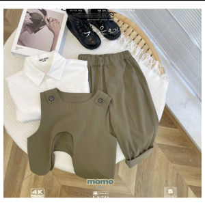 Bộ Đồ Trẻ Em Mùa Xuân Thu Phong Cách Anh Quốc Không Đều Áo Vest Trẻ Trung Áo Sơ Mi Trẻ Trung Quần Áo Bé Trai Mùa Thu Bộ Đồ Trẻ Em