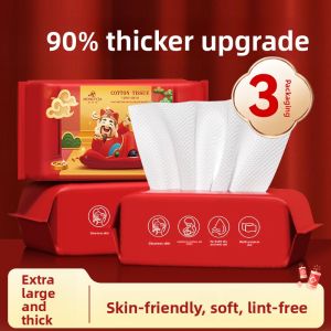 MONLEYTA | Disposable Thickened Pure Cotton Face Towels Hanging Type Non-fuzzy Official Authentic Flagship Store MONLEYTA New Year Style