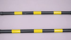 2 Meter Retractable Traffic Cone Bar Road Cone Connecting Rod for Road Construction Parking USE