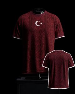 2026 Turkey Special Edition Jersey Lightweight Breathable Speed Drying Sportswear Men T-Shirt Training & Casual Motorcycle Jerse