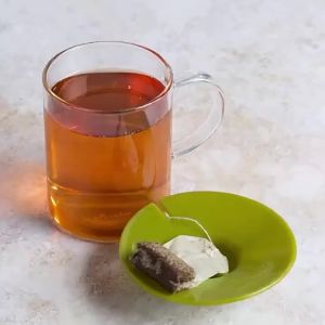 Silicone Tea Bag Squeezer Holder With Easy Grip Handle Reusable Lid For Steeping Loose Leaf Tea At Work