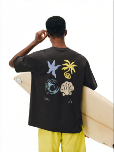 FPA | Summer Vacation Style Contrast Color Breathable Outdoor Sport T-Shirt