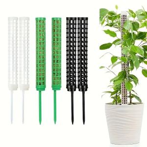 2 Plastic Moss Poles Plant Stakes for Indoor Plants Moss Poles for Monstra Plants and Water Moss Poles