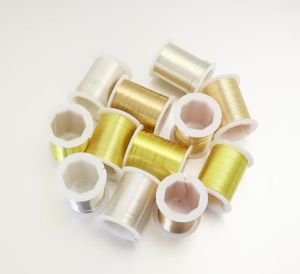 1Roll Gold Silver Color Copper Wire 0.3/0.4/0.5/0.6/0.8/1mm Colorfast Beading Wire Cord String For DIY Beaded Jewelry Accessorie