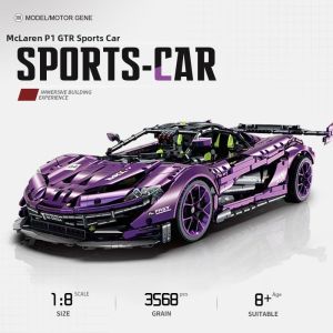 GULY | Electric Remote Control Purple Mclaren P1 Car Model