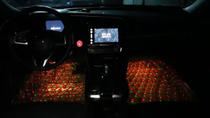 Đèn LED nhiều màu trang trí xe ô tô điều khiển từ xa