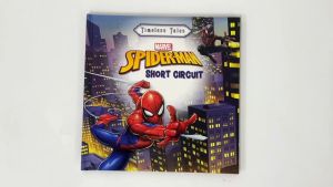 Marvel Spiderman Timeless Tales Short Circuit Hardcover Story Book For Kids To Read