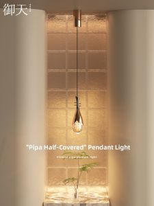 Luxury Italian Style Small Pendant Light for Bedroom Corridor