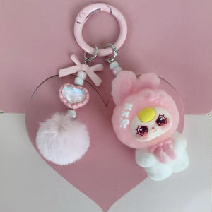 Takara Tomy | Flocking Standing Baby Three-Year-Old Pendant School Bag Cartoon DIY Doll Girl Pendant Student Keychain Gift