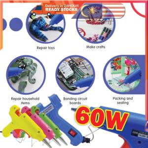 Hot Melt Glue Gun 11mm Glue Stick Craft Glues 60W 110~240V DIY Repair Power Tool Professional Electric Heat Glue Gun