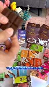 [Chính hãng] Combo 4 Thanh Socola đen Figo 20gr đủ các vị từ 70% cacao 85% 90% và 100% Caca0 ĂN LÀ NGHIỀN đậm đà vị socola đen đắng | 4 Dark Chocolate