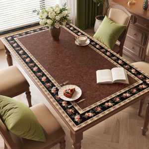 ovzf | Vintage Oil Waterproof Stain Resistant Table Mat