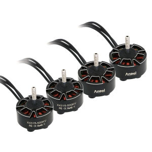 4pcs/lot UAngel X4315 4315 400KV 500KV 600KV Brushless Motor 6S 8S 13 inch Long-range Large Torque X4315 RC Aircraft Parts
