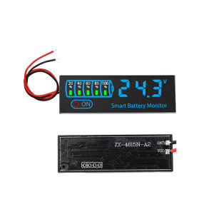 Intelligent Lithium Battery DC 7-55V Display Battery Level Indicator 12V/24V/36V/48V Universal Battery Charge Indicator Board