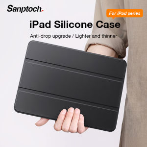 Sanptoch cho iPad air11/Air13/Pro11/pro13 2024 Vỏ ốp iPad Mini 4/5/6/7 trường hợp Silicone lưng mềm bìa chất liệu da PU Vỏ cho iPad Pro 11 / 12.9 tự động đánh thức/ngủ trường hợp cho 7th 8th thế hệ Thứ 9