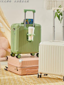 Ultra-Light Travel Suitcase Cartoon Style Mens 14-Inch Luggage Bag with Wheels Spring Autumn Air Travel Ready Childrens Bag