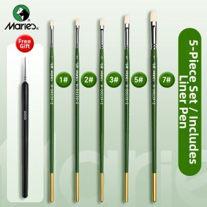 Marie’s | Professional Art Paint Brushes Set Oil Acrylic