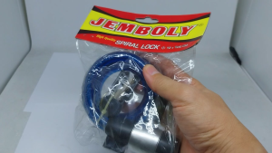 Gembok Sepeda Kabel Baja 12MM Kunci Sepeda Jemboly