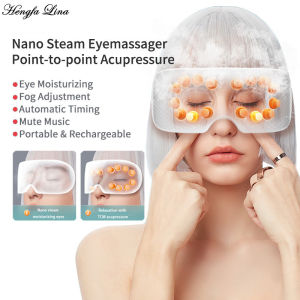 Nano Steam Eye Massager Eye Care Heating Bluetooth Music to Relieve Fatigue and Dark Circles under the Eyes