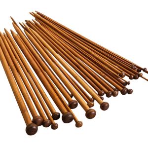 Fast Delivery: 36pcs 18 Size Bamboo Knitting Needle Wool Weaving Crochet Hook DIY Handmade Tools