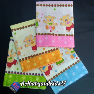 SUPER SALE!!!1Pak Isi 6PC Bedong Bayi Jumbo Nia Necci Free Sarung Tangan & Kaki Ukuran 125x90 Cm SNI