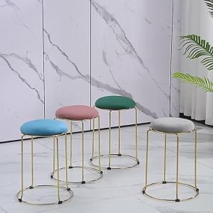 Household Round Stool Simple Modern Stackable