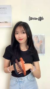 Bando Korea Wanita Motif Kepang Polos Kecil Bandana Headband Aksesoris Rambut Import AK292